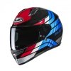 KASK MOTOCYKLOWY HJC C10 HIPER WHITE RED XS